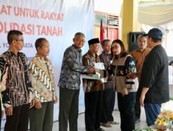 Menteri ATR/Kepala BPN Harapkan Warga Parangtritis Manfaatkan Tanah untuk Masa Depan Keluarga