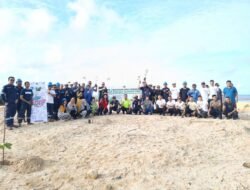 Hijaukan Kawasan Pasca Tambang, PT Timah Tanam Ratusan Pohon di Kabupaten Bangka Barat