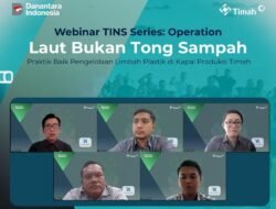 PT Timah Gelar Webinar ‘Laut Bukan Tong Sampah’ Ini Tujuannya