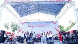 Terima Hadiah Motor Dalam HUT ke-49 PT Timah di Kundur, Siti Hajar: Ini Rezeki Anak Saya