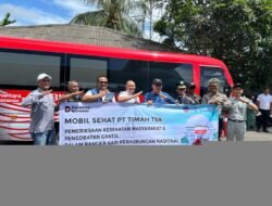 Commemorating National Transportation Day, PT Timah and East Belitung Transportation Agency Provide Mobile Health Services at Manggar Terminal