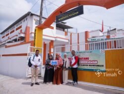 Dukung Pendidikan dan Keagamaan, PT TIMAH Tbk Serahkan Bantuan Pembangunan Masjid Yayasan Khodijah Center Madani