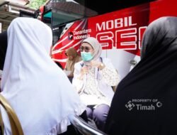 Mobil Sehat PT TIMAH Tbk Hadir di Desa Cambai, Warga Berharap Datang Lagi