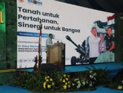 Jadi Pembicara dalam Apel Dansatkowil, Wamen Ossy Ajak TNI AD Perkuat Sinergi untuk Menjaga Tanah Negara