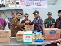 Endipat Bersama Bupati dan FKPD Karimun, Lepas Bantuan Bencana Sumatera dan Aceh