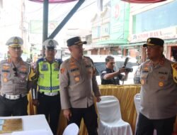 Kapolda Kepri Tinjau Pos Pengamanan Nataru di Karimun: Siap Jamin Keamanan Masyarakat