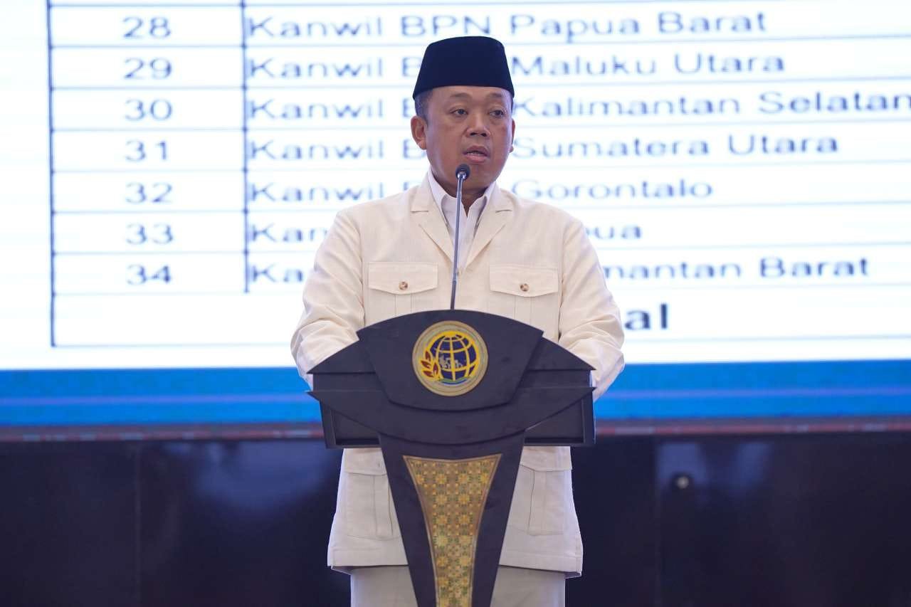 Buka Rakernas 2025, Menteri Nusron: Hasilkan Keputusan yang Optimal dan Berkualitas untuk Meningkatkan Pelayanan kepada Masyarakat