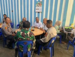 Kapolsek Kundur Perkuat Sinergitas TNI–Polri Melalui Silaturahmi dengan Koramil 03 Tanjung Batu