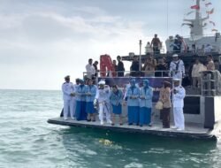 Peringati Hari Dharma Samudera 2026, Lanal TBK Gelar Ziarah dan Upacara Tabur Bunga