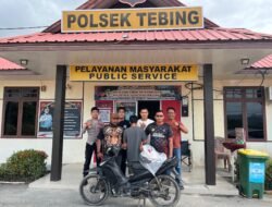 Pelaku Curanmor Berhasil Dibekuk Unit Reskrim Polsek Tebing