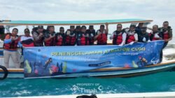 Tak Hanya Artificial Reef, PT TIMAH Juga Tenggelamkan Atraktor Cumi pada Tahun 2025 di Belitung Timur 