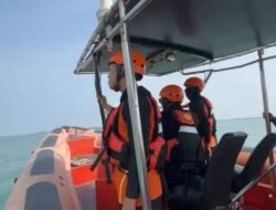 Tim SAR Gabungan Lakukan Pencarian Nelayan Yang Hilang Kontak di Perairan Takong Hiu Karimun