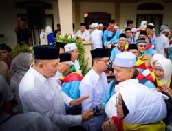 Bupati Iskandarsyah Titip Doa Untuk Kesejahteraan Daerah, Saat Lepas 120 Calon Jemaah Haji 2026