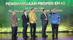 Komitmen Pengelolaan Lingkungan Hidup Berkelanjutan, PT TIMAH Raih Proper Emas