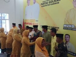 Halal Bihalal Partai Golkar Karimun Pererat Silaturahmi Pengurus dan Kader