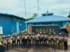 Siaga Bencana dan Tanggap Darurat di PLTU Sebatak, Satsamapta Polres Karimun Lakukan Simulasi