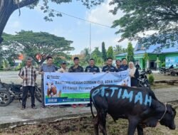 Konsisten Berbagi di Momen Iduladha, Hewan Kurban PT TIMAH Dirasakan Hingga Pelosok Rangsang Provinsi Riau