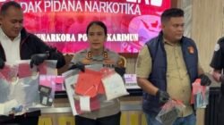 Satresnarkoba Polres Karimun Ungkap Kasus Narkotika: Tersangka Masuk Lewat Pelabuhan Internasional