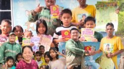 Dari Posko KKN, Alumni UIN Suska Riau Resmikan Nama Rumah Baca Harmoni Literasi di Karimun
