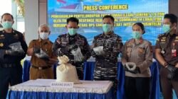 Penyelundupan 1,9 Ton Pasir Timah ke Malaysia di Gagalkan TNI Angkatan Laut di Perairan Karimun