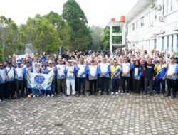 Peringati Harhubnas, Dishub Karimun Gelar Jalan Santai dan Lomba Tarik Bus