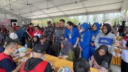 Lanal TBK Gelar Bakti Sosial dan Kesehatan, Dalam Rangka HUT ke 81 TNI AL