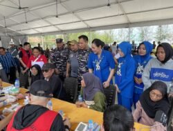 Lanal TBK Gelar Bakti Sosial dan Kesehatan, Dalam Rangka HUT ke 81 TNI AL