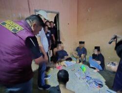 Polres Karimun Berantas Dan Amankan Lima Terduga Pengguna Narkoba, 18 Paket Sabu disita
