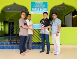 PT TIMAH Perkuat Fasilitas Surau Nurul Yaqin di Tanjung Batu Kota
